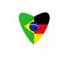 Brazil Germany Flag Brazilian Gift