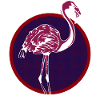 Red flamingo