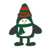 T-shirt little penguin snow