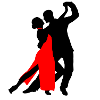 Dancing- Tango- Tanzpaar Logo