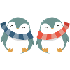 Happy penguins