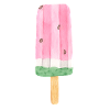 Glace pastèque