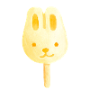 Glace lapin