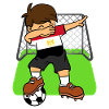 Pallone da calcio egiziano Dabbing Kid Football egiziano
