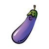 Happy eggplant