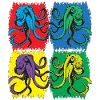 Octopus Pop Art