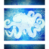 Octopus bleu