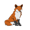 Fox, drawing