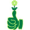 green thumb / Grüner Daumen (2c)