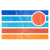 Sunset retro