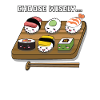 Sushi selection