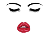 Face with open mouth