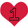 Number 1 & Heart