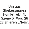 Shakespeare Hamlet NO