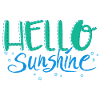 Hello Sunshine blue