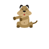 Floss Dance Move Dog