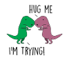 Dino Hug moi, j'essaye