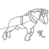 kaltblutziehtsilhouette