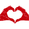 Hands Heart Love Love