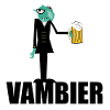 Vambier Vampir Bierflasche Geschenkidee