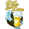 Pils and love toon