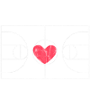 Basketball Field Basketballer T-Shirt