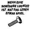 Screw loose funny gift idea
