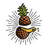 Pineapple (light background)