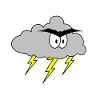Angry cloud