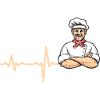 Heartbeat chef pizza maker - gift