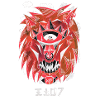 Negative lion