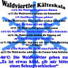 Waldviertler cold scale