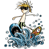 Cooler Power Surfer - Comic