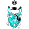 Captain in the sea