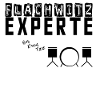 Flachwitzexperte schwarz