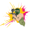 Sexy Paintball Girl