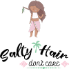 Héroïne tropicale avec flèche et palmier
