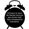 Feierabend - Wecker Design