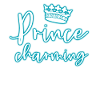 Glow Prince Charming T-Shirt Glowing Crown Neon