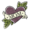 Mama Heart Tattoo
