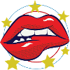BOUCHE LÈVRES PopArt Comic