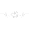 Herzschlag Fußball