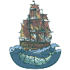 Whale ship - sailing ship