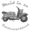 Fatto nella RDT, scooter troll, simson, ciclomotore, ossi