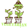 Fleischfressende Pflanze wird zum Vegetarier
