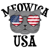 Meowica USA Cat (chat)