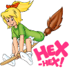 Bibi Blocksberg fliegt auf Kartoffelbrei Hex-Hex!