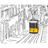 Lisbon tram