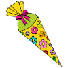 School Cone Sugar Cone