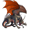 menacing dragon